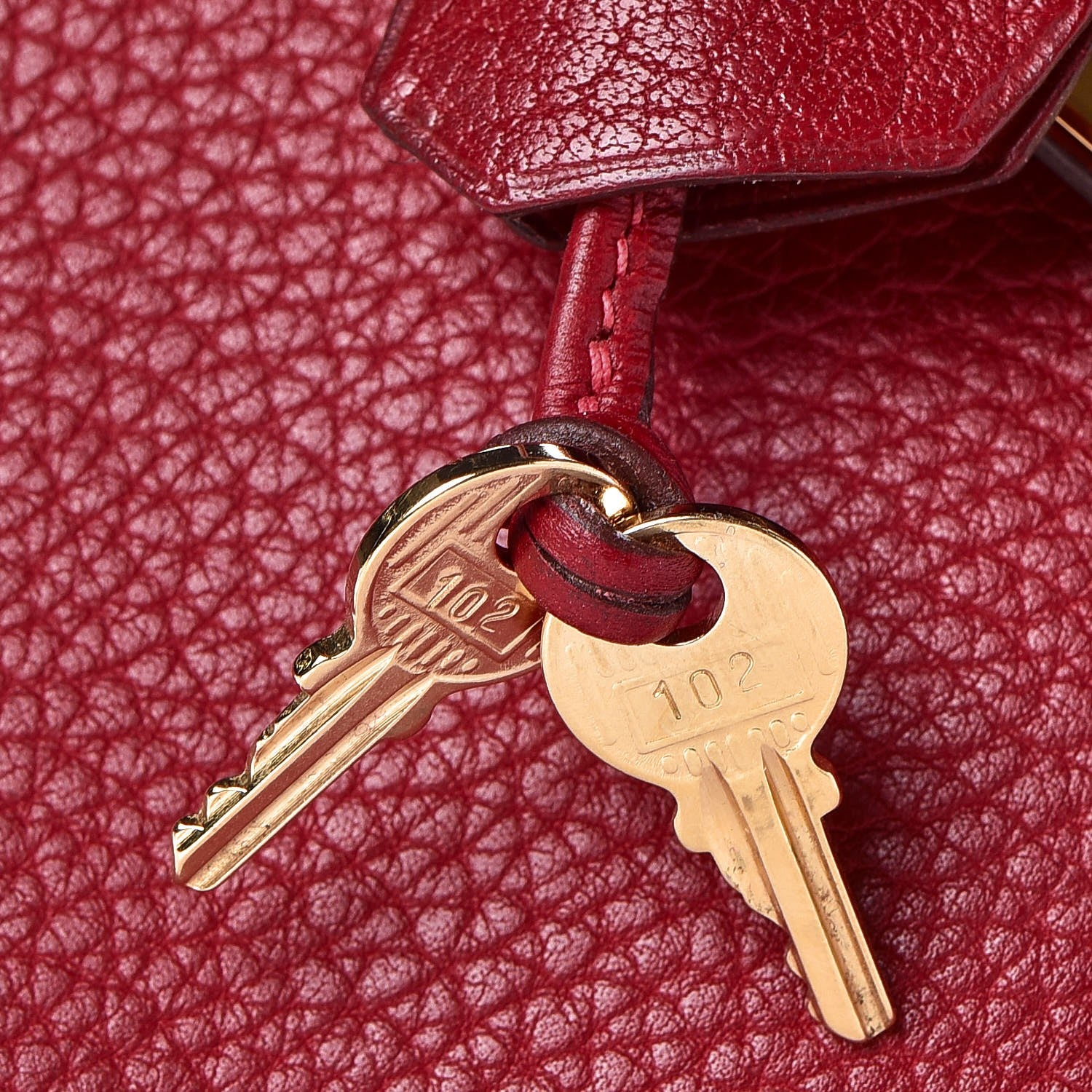 Hermes Taurillon Clemence Retourne Kelly 32 Rouge Garance 35 of 41
