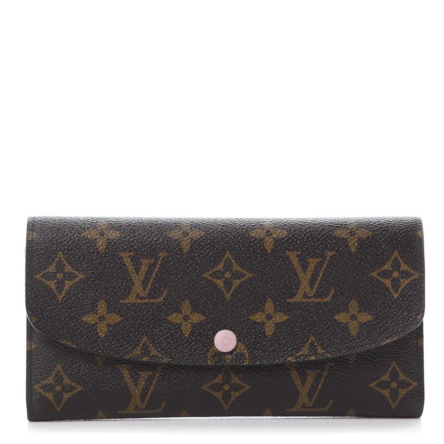 Monogram Emilie Wallet Rose Ballerine