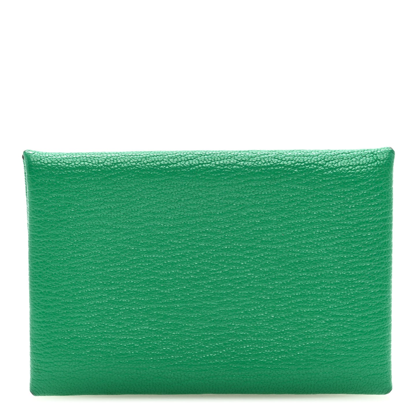 Chevre Mysore Verso Calvi Card Case Menthe Bleu Brume