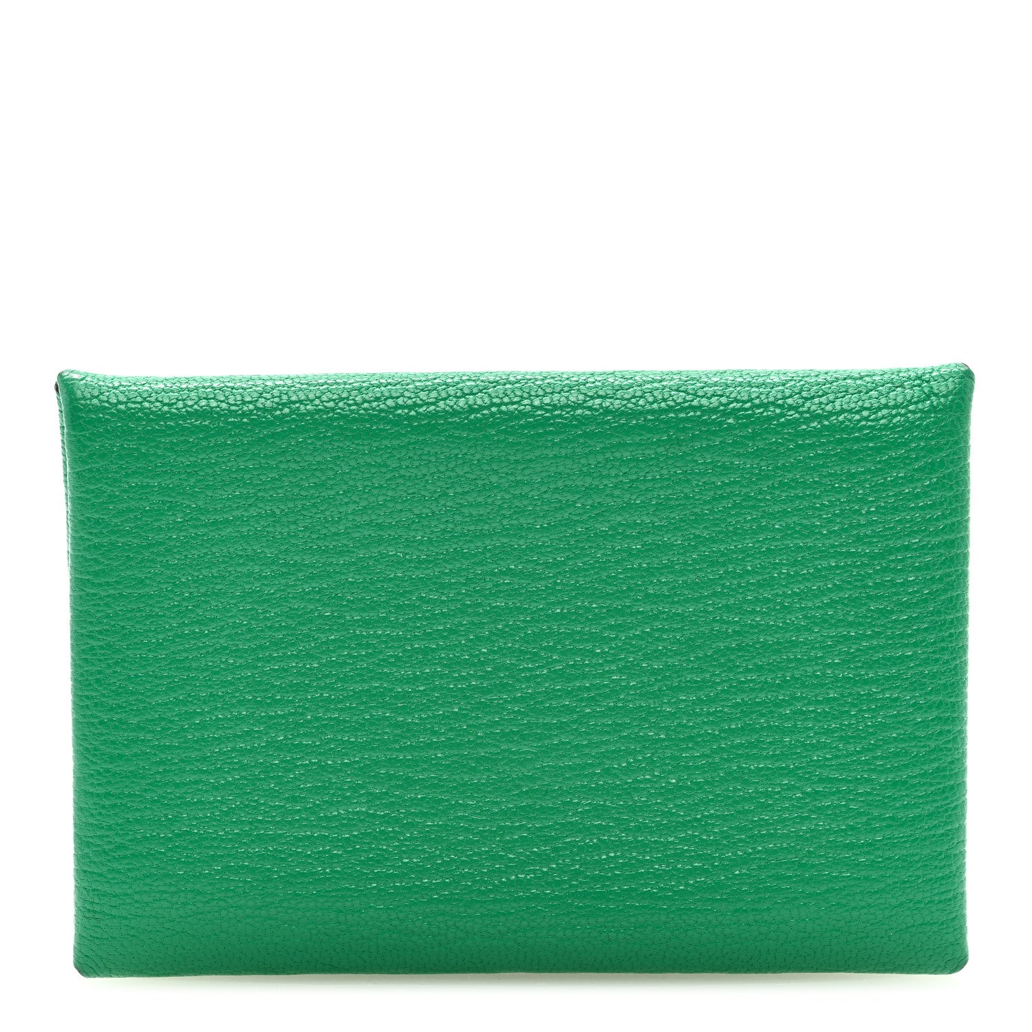 Hermes Chevre Mysore Verso Calvi Card Case Menthe Bleu Brume 1 of 7