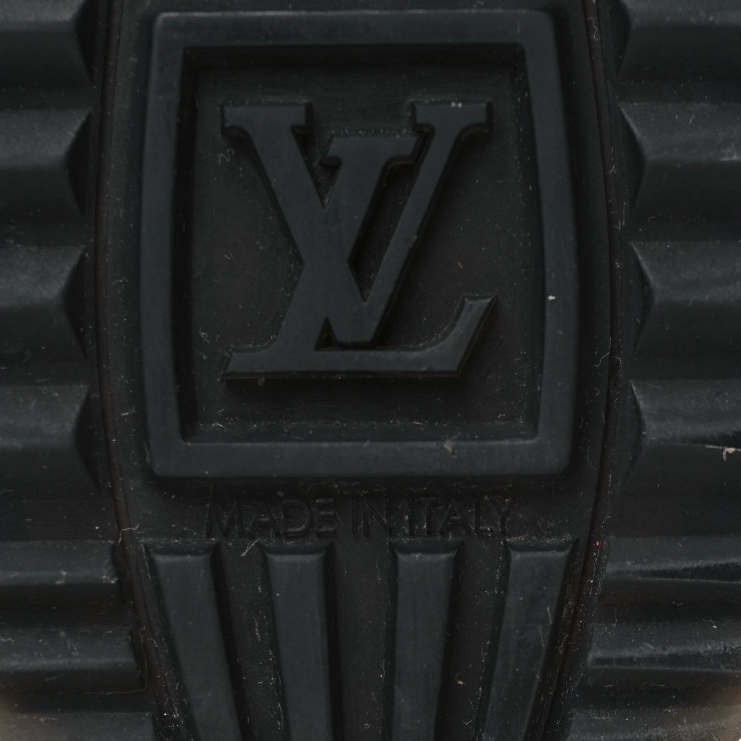 Louis Vuitton Suede Monogram Run Away Sneakers 39 Black 9 of 10