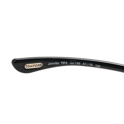 Tom Ford Acetate Jennifer Sunglasses TF8 Black 7 of 8