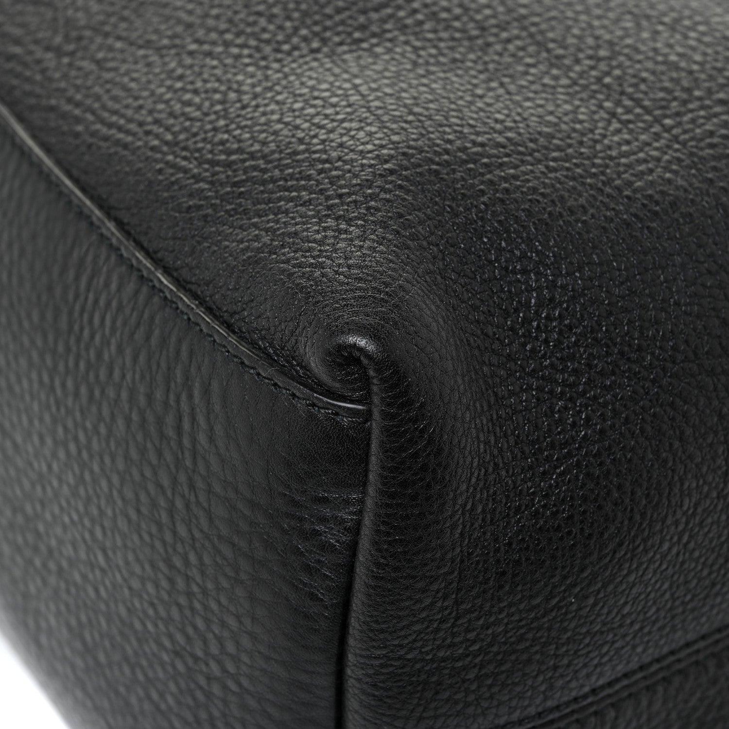 Gucci Pebbled Calfskin Medium Soho Chain Shoulder Bag Black 11 of 14