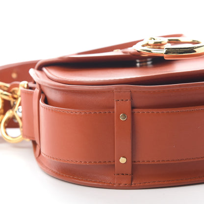 Chloe Calfskin Small Tess Bag Sepia Brown 4 of 7