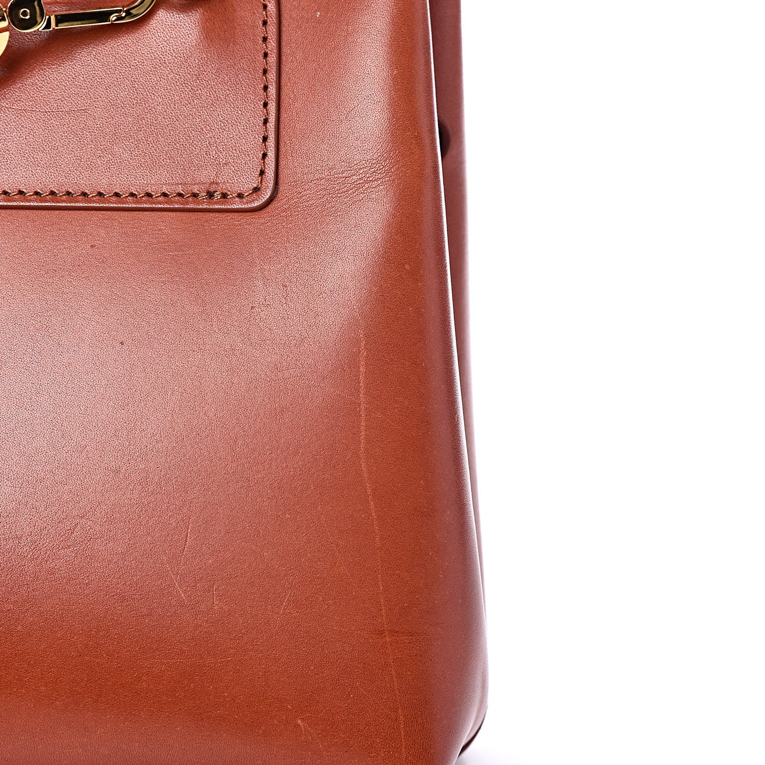 Mansur Gavriel Calfskin Mini Lady Bag Ginger 14 of 17