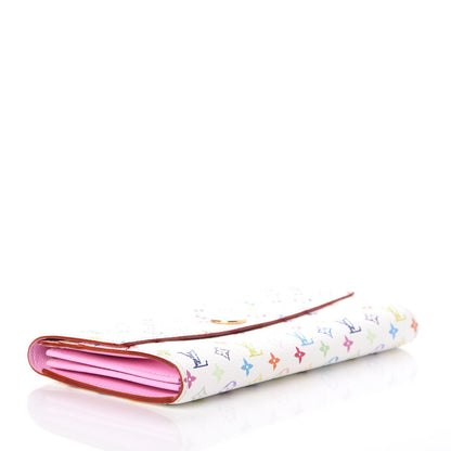 Louis Vuitton Monogram Multicolor Sarah Wallet Black 4 of 8