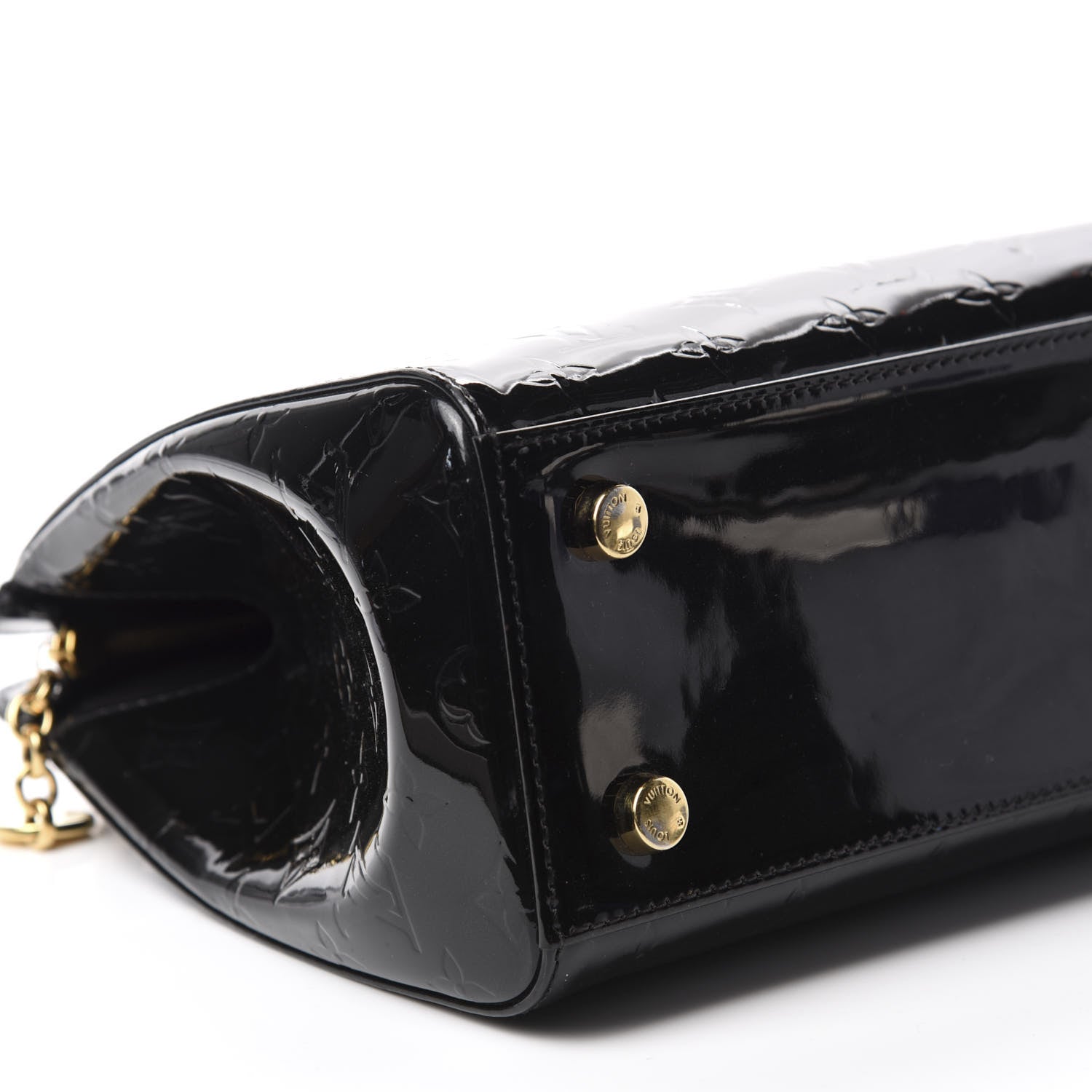 Louis Vuitton Vernis Brea MM Black 6 of 11
