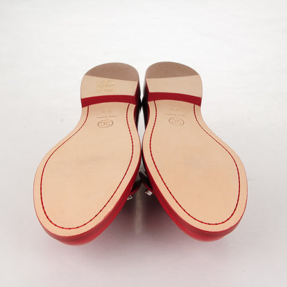Chanel Patent CC Loafers 36.5 Red 7 of 7