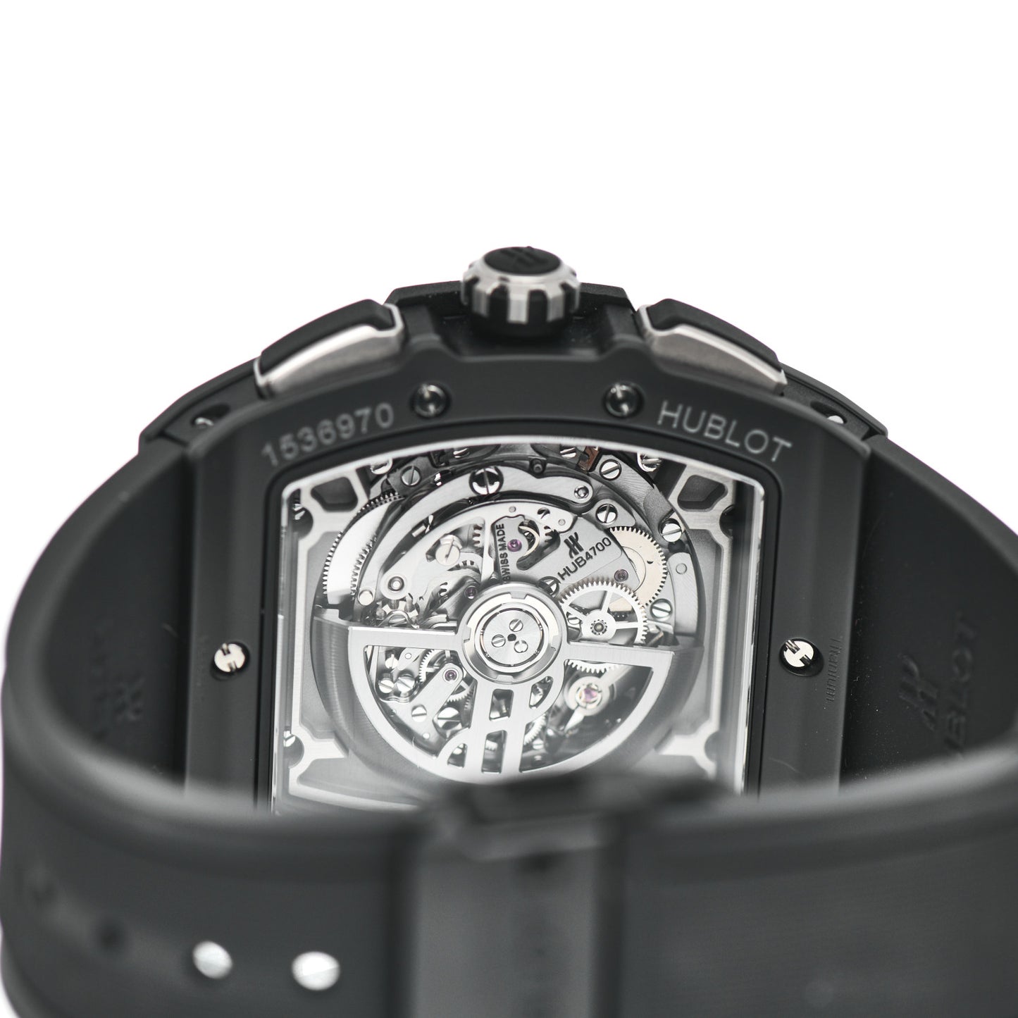 Ceramic Rubber 45mm Spirit of Big Bang Automatic Watch Black 601.CI.0173.RX