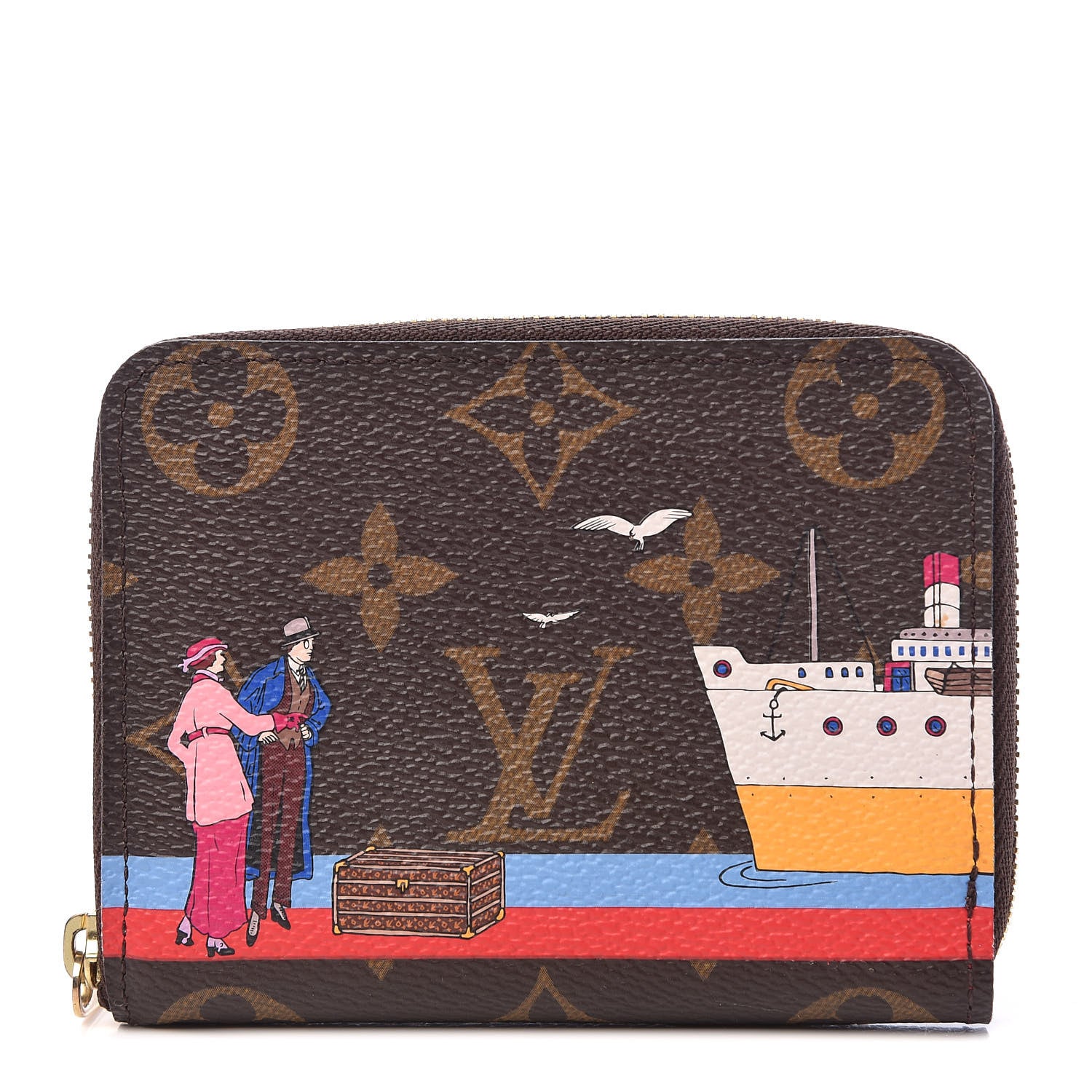 Louis Vuitton Monogram 2016 Christmas Animation Zippy Coin Purse 1 of 7