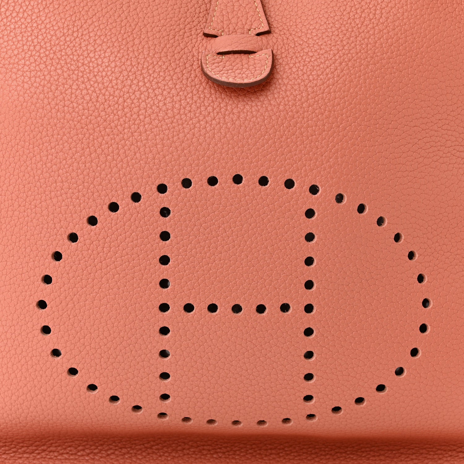 Hermes Taurillon Clemence Evelyne III PM Crevette 8 of 10