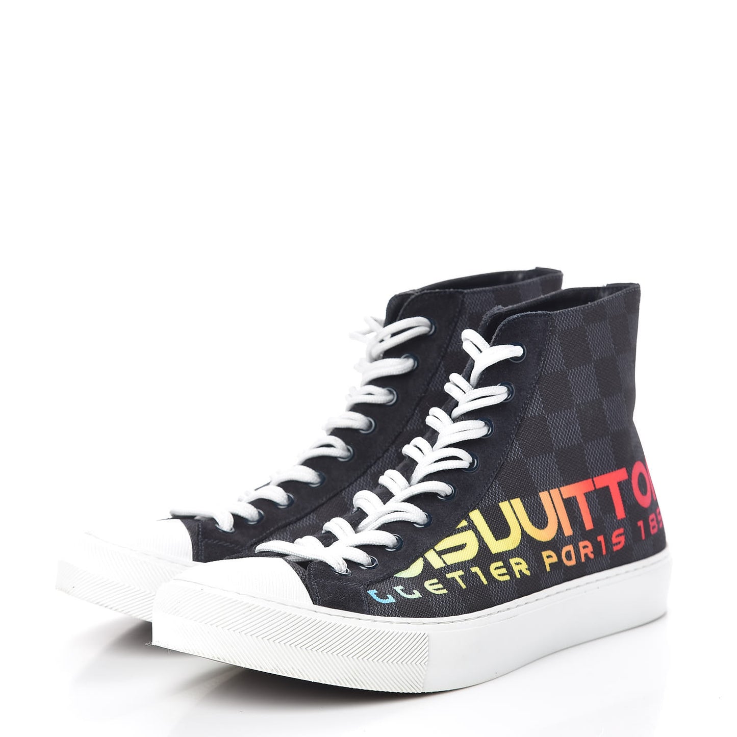 Damier Cobalt Tattoo Sneaker Boots 7