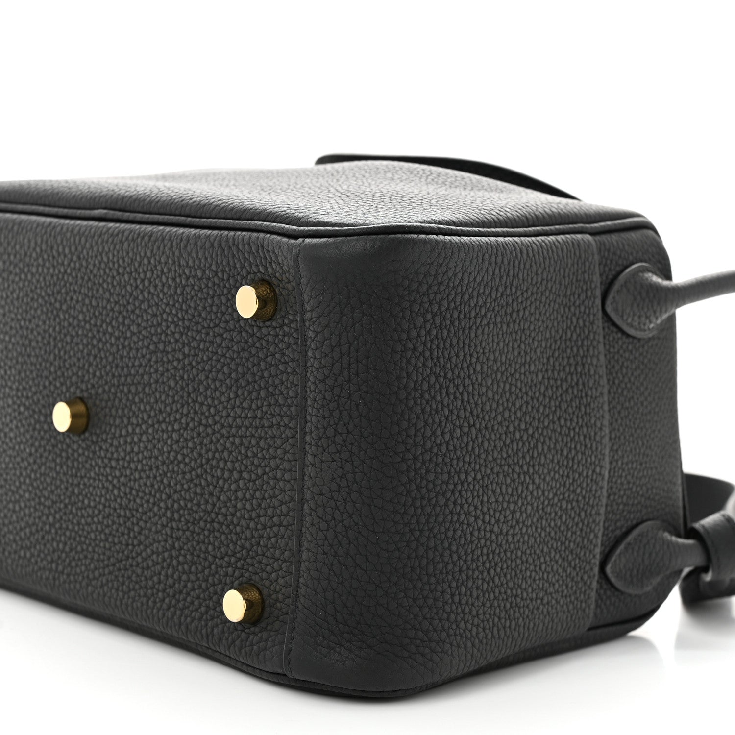Hermes Taurillon Clemence Lindy 26 Black 10 of 11