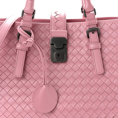 Bottega Veneta Nappa Intrecciato Small Roma Tote Mallow 8 of 11