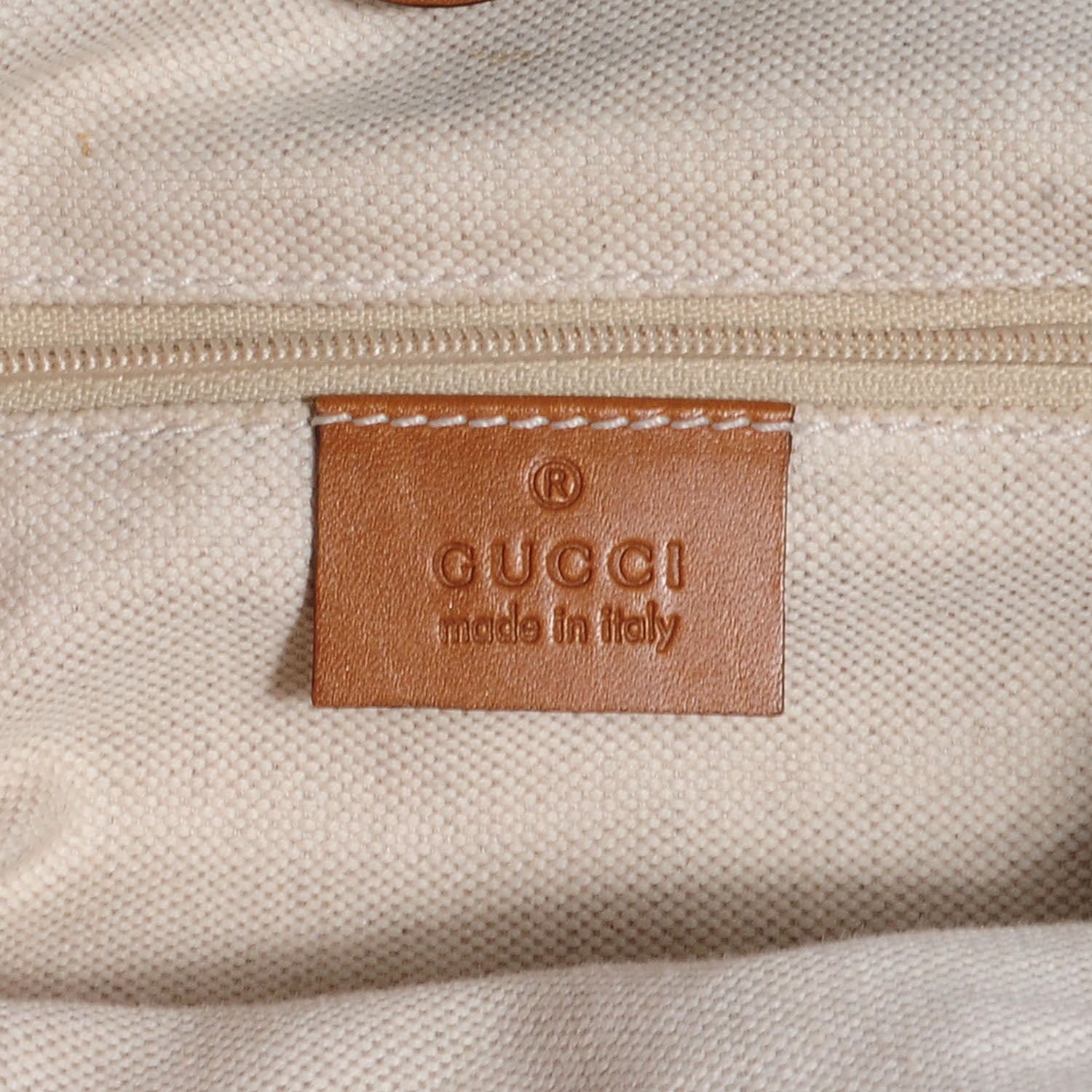 Gucci Denim Monogram Medium Sukey Tote 6 of 9