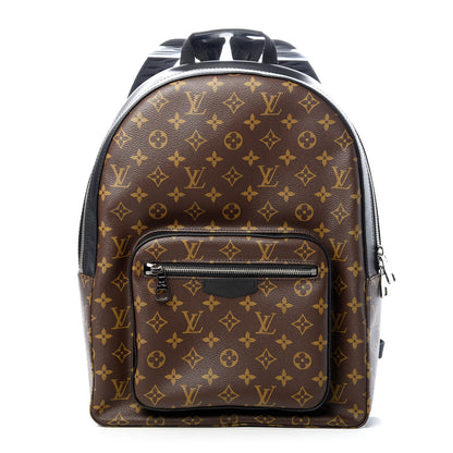 Louis Vuitton Monogram Macassar Josh Backpack 1 of 7