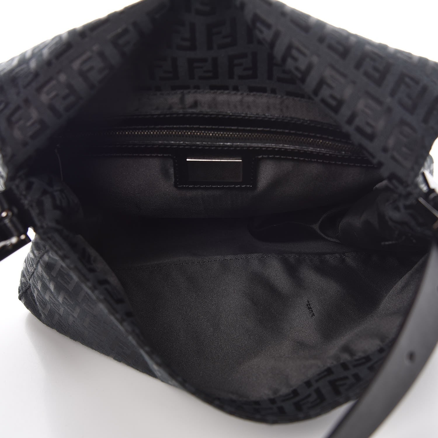 Fendi Zucchino Forever Mama Baguette Black 5 of 7