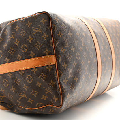 Louis Vuitton Monogram Keepall Bandouliere 50 9 of 23