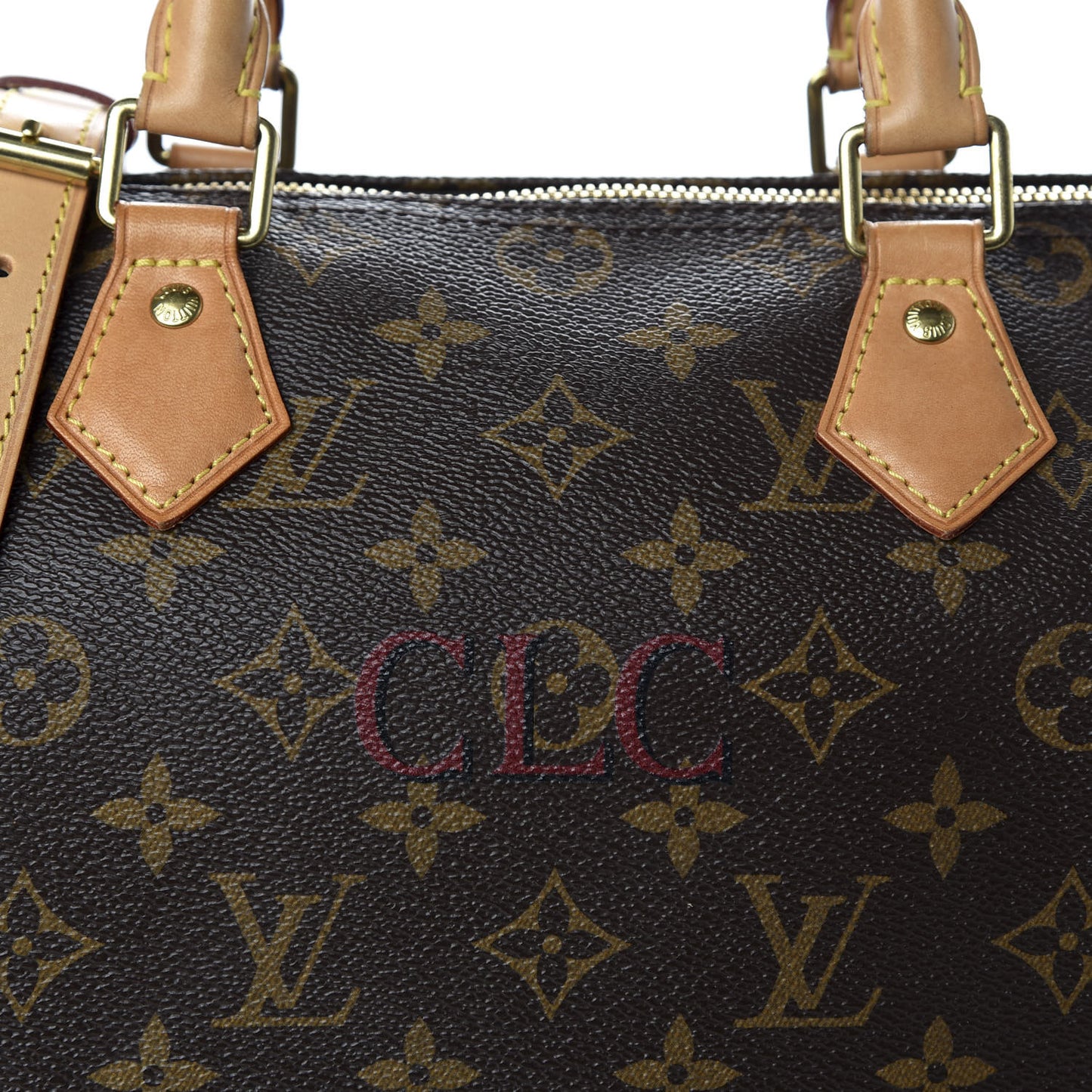 Monogram My LV Heritage Speedy Bandouliere 30 Bordeaux Black