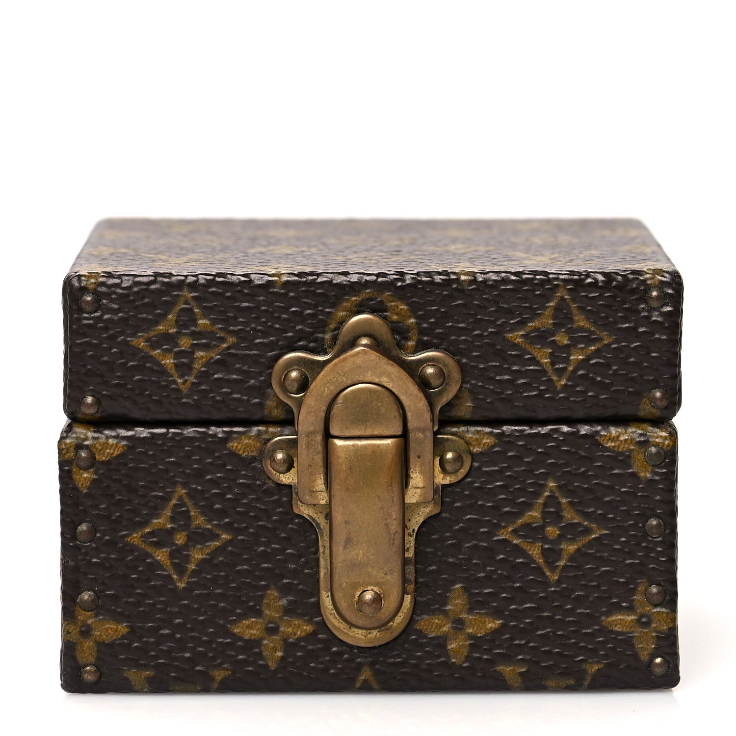Louis Vuitton Monogram Ring Box Mini Trunk Case 1 of 13