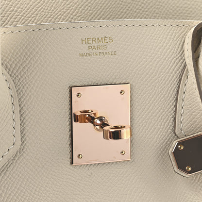 Hermes Epsom Birkin 30 Craie 6 of 12