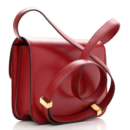 Celine Box Calfskin Teen Classic Box Flap Bag Red 3 of 14