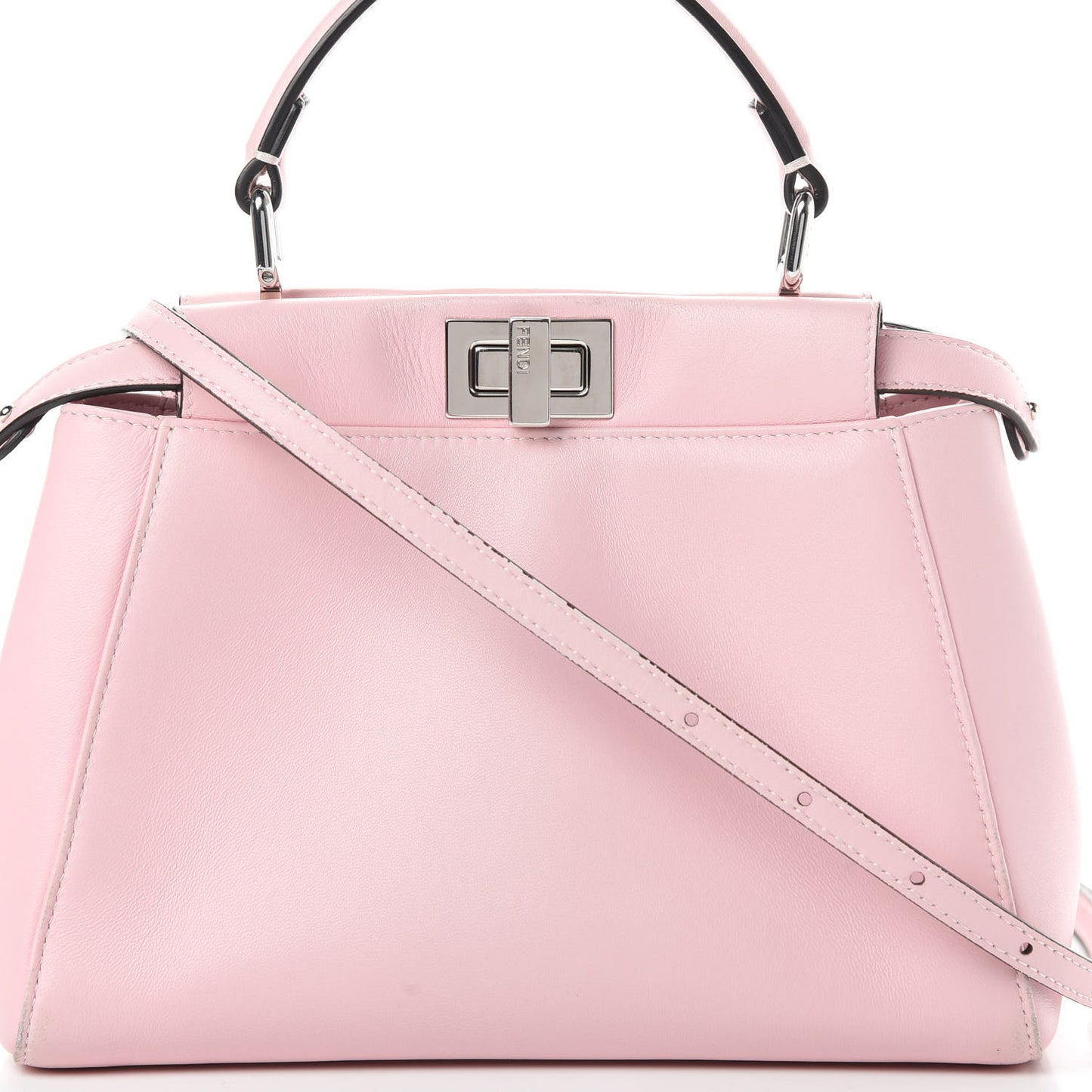 Nappa Mini Peekaboo Iconic Satchel Peonia