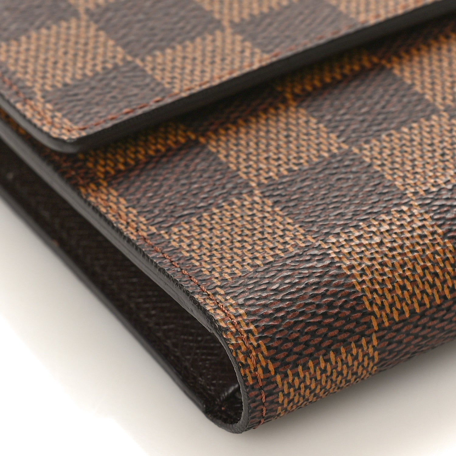 Louis Vuitton Damier Ebene Porte Tresor Etui Papier Wallet 7 of 9