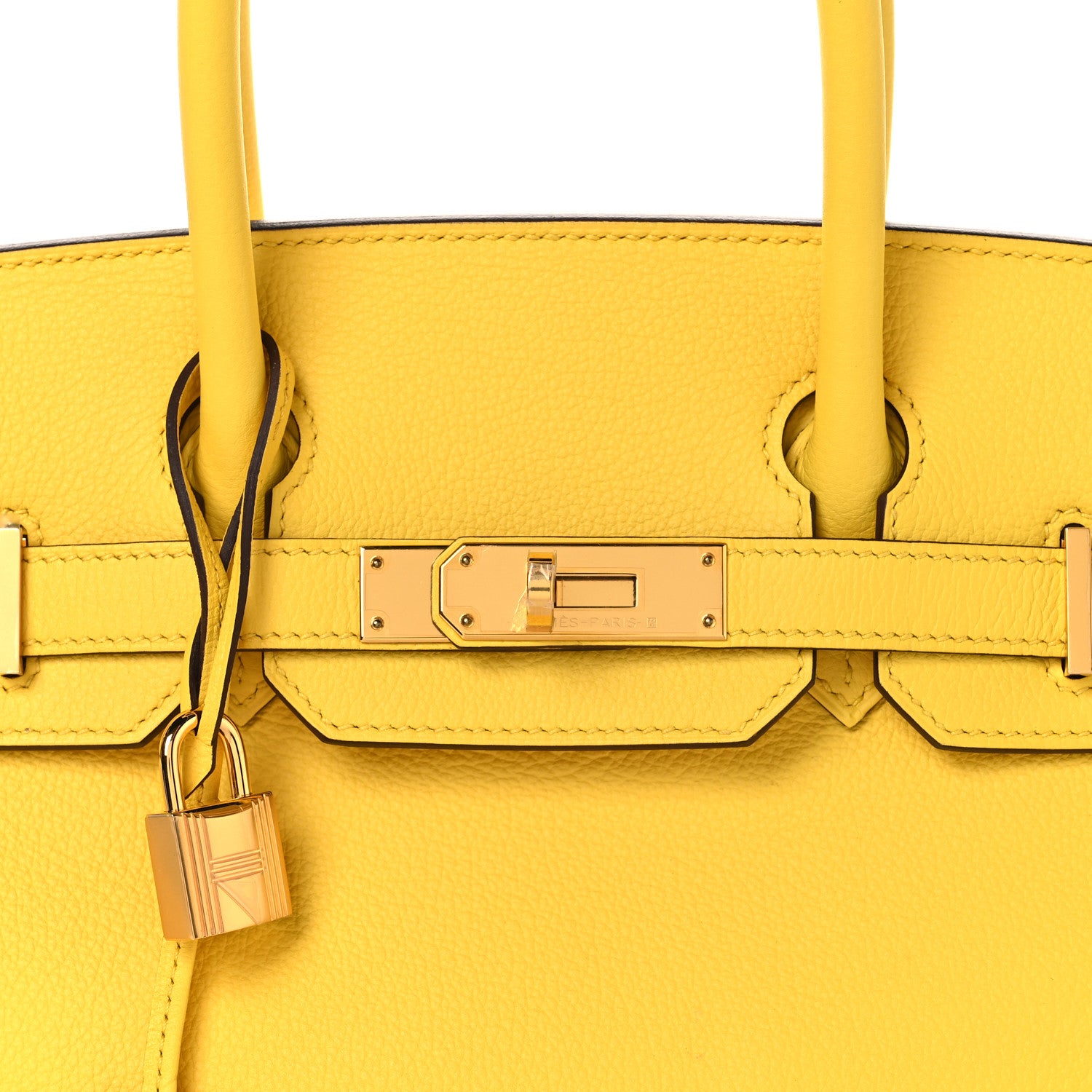 Hermes Togo Birkin 30 Jaune Citron 7 of 11