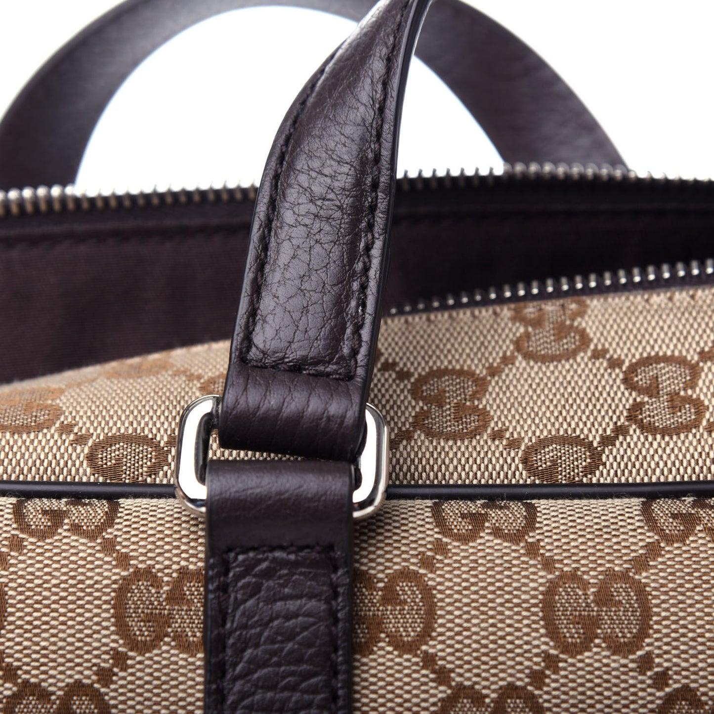 Monogram Briefcase Dark Brown