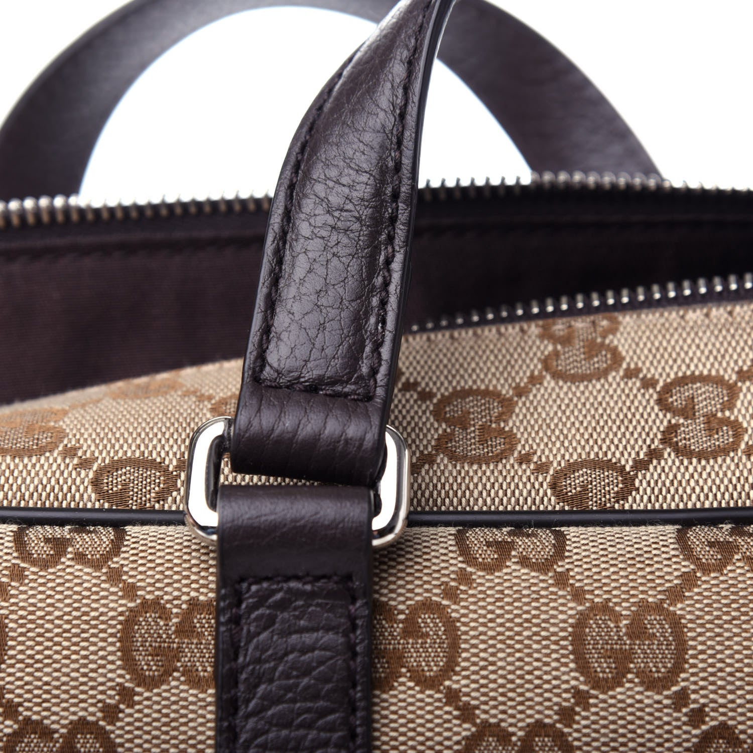 Gucci Monogram Briefcase Dark Brown 11 of 11