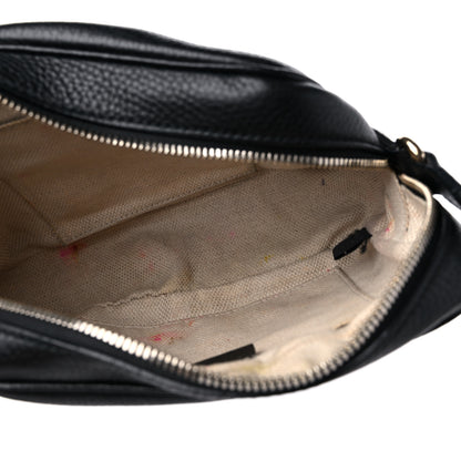 Gucci Pebbled Calfskin Small Soho Disco Bag Black 5 of 14