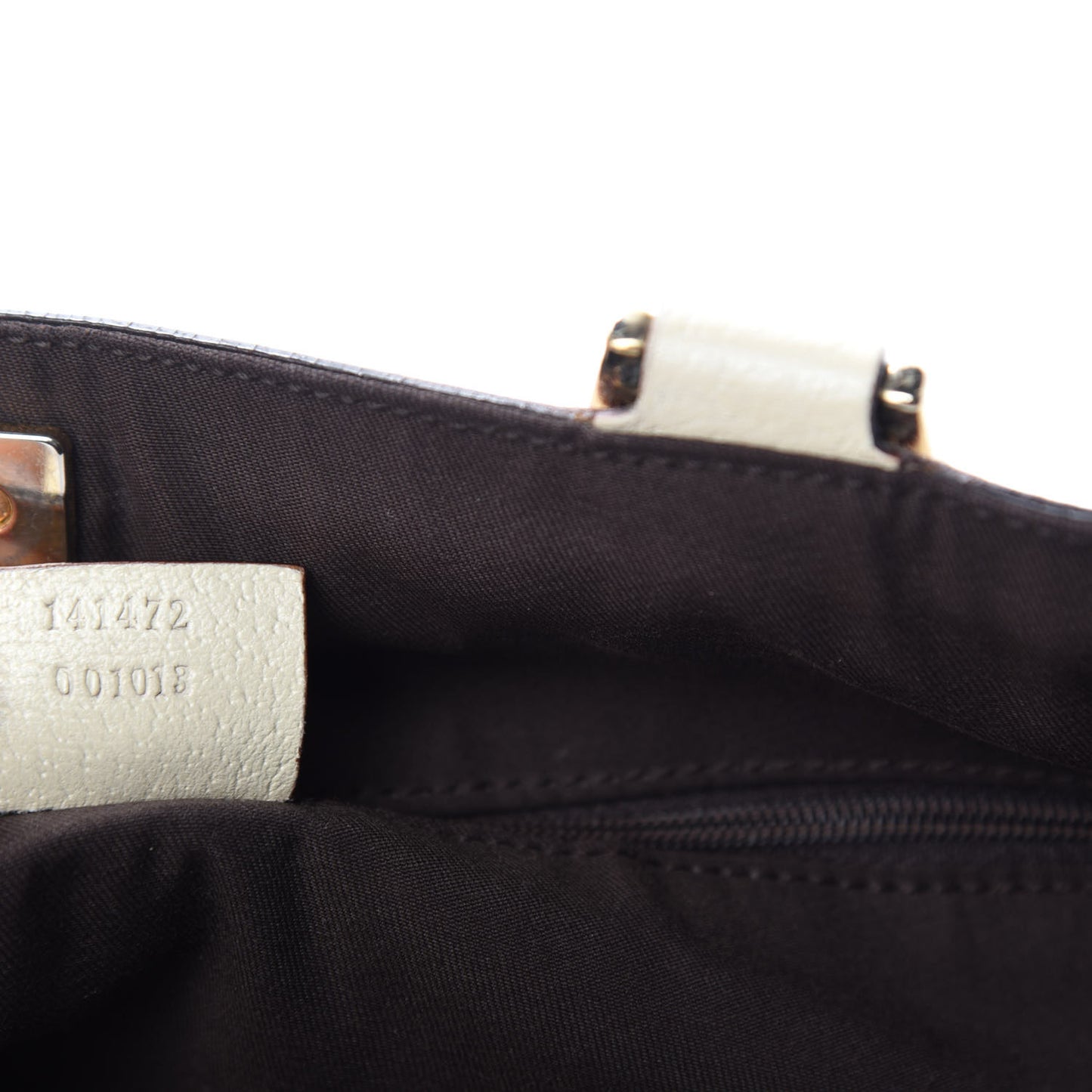 Monogram Large Abbey Tote Off White