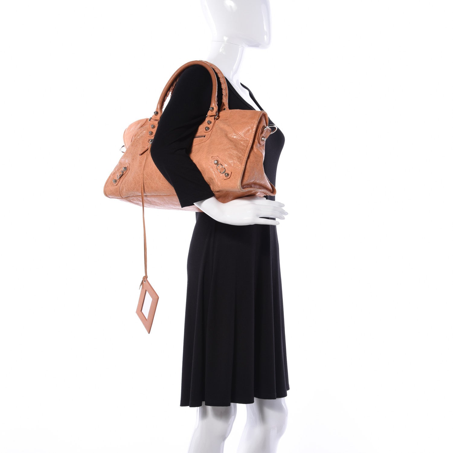 Balenciaga Agneau Giant 12 Silver Hardware Part Time Rose Blush 3 of 10