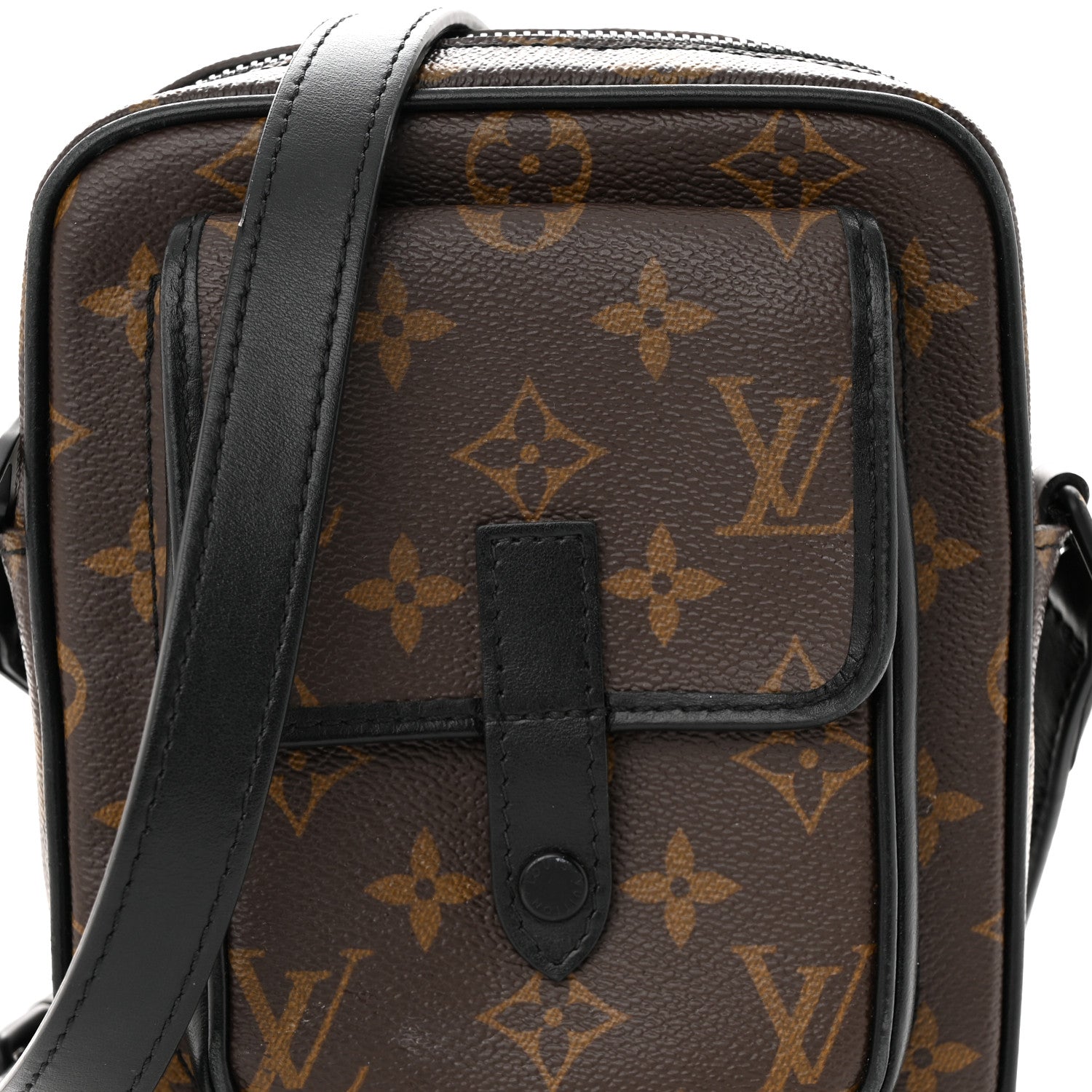 Louis Vuitton Monogram Macassar Christopher Wearable Wallet 7 of 9