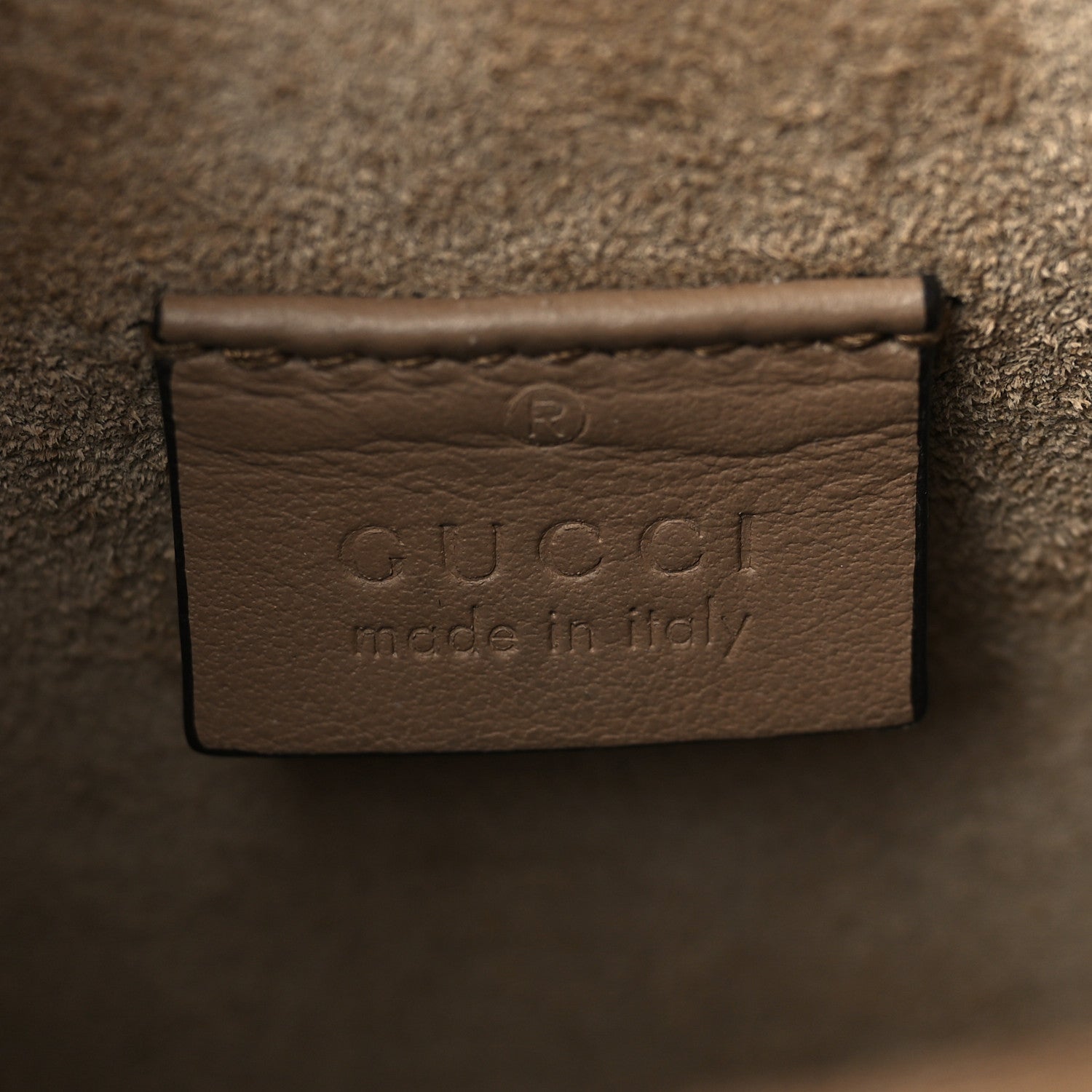 Gucci GG Supreme Monogram Mini Dionysus Shoulder Bag Taupe 6 of 6