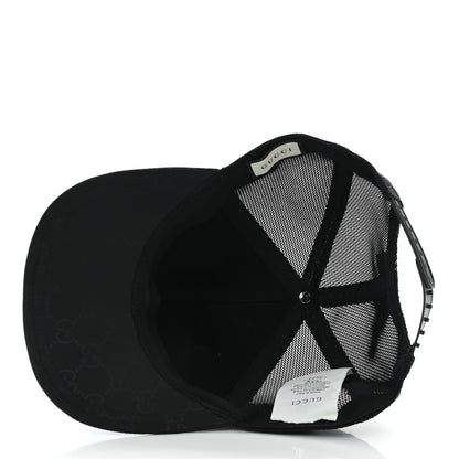 Gucci Monogram Baseball Hat M Black 7 of 9
