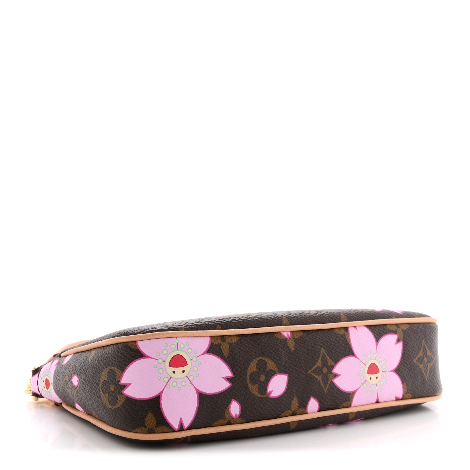 Louis Vuitton LV X TM Monogram Pochette Accessories Sakura Brown 4 of 10