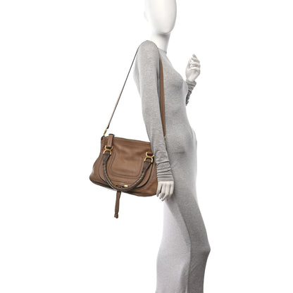 Chloe Calfskin Medium Marcie Satchel Nut 2 of 9