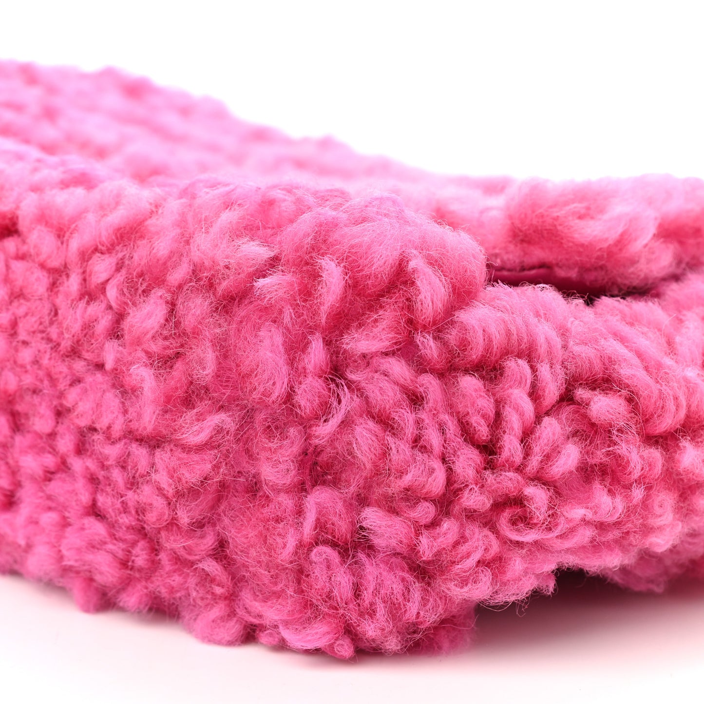 Shearling Sheepskin Medium Chanel 19 Flap Pink