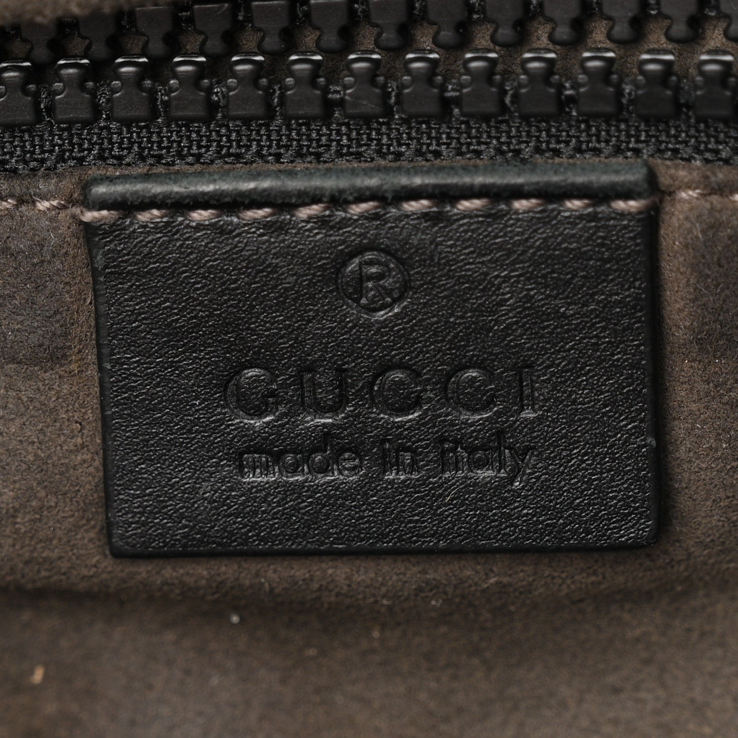 Gucci GG Supreme Monogram Belt Bag Black 6 of 11