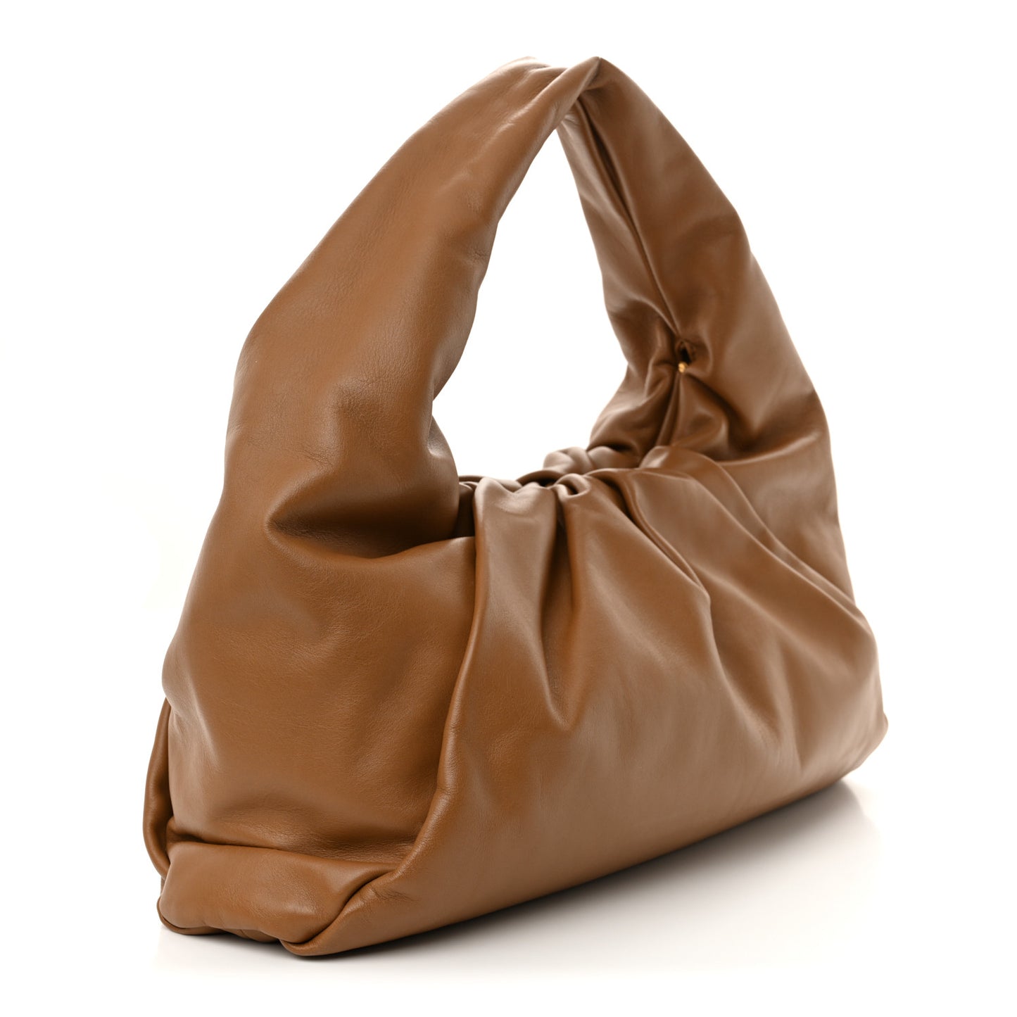 Smooth Butter Calfskin Medium The Shoulder Pouch Cammello