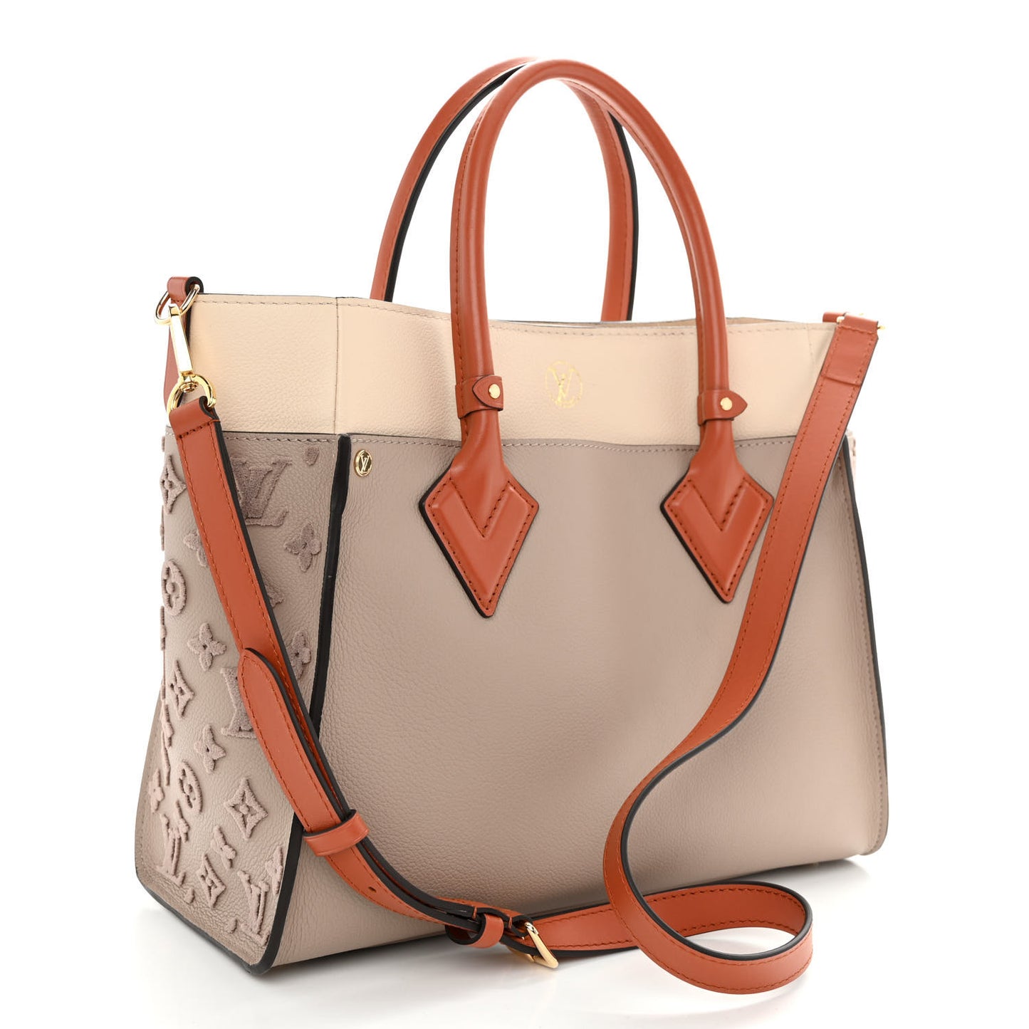 Calfskin Monogram Tufting On My Side Galet