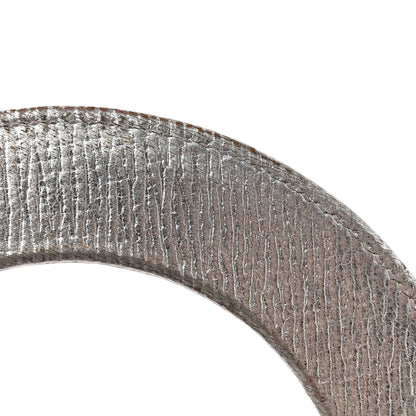 Christian Dior Metallic Grained Calfskin Cannage Small Lucky Badges My Lady Dior Silver 12 of 19