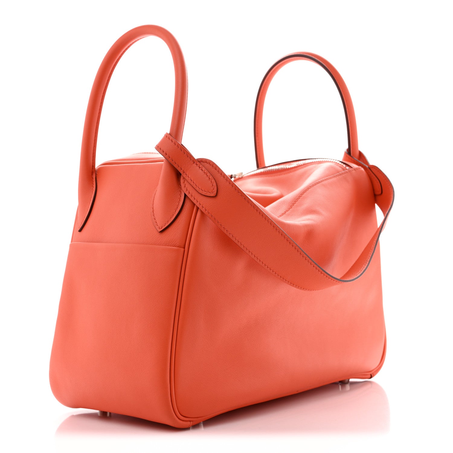 Hermes Swift Lindy 30 Orange Poppy 2 of 12