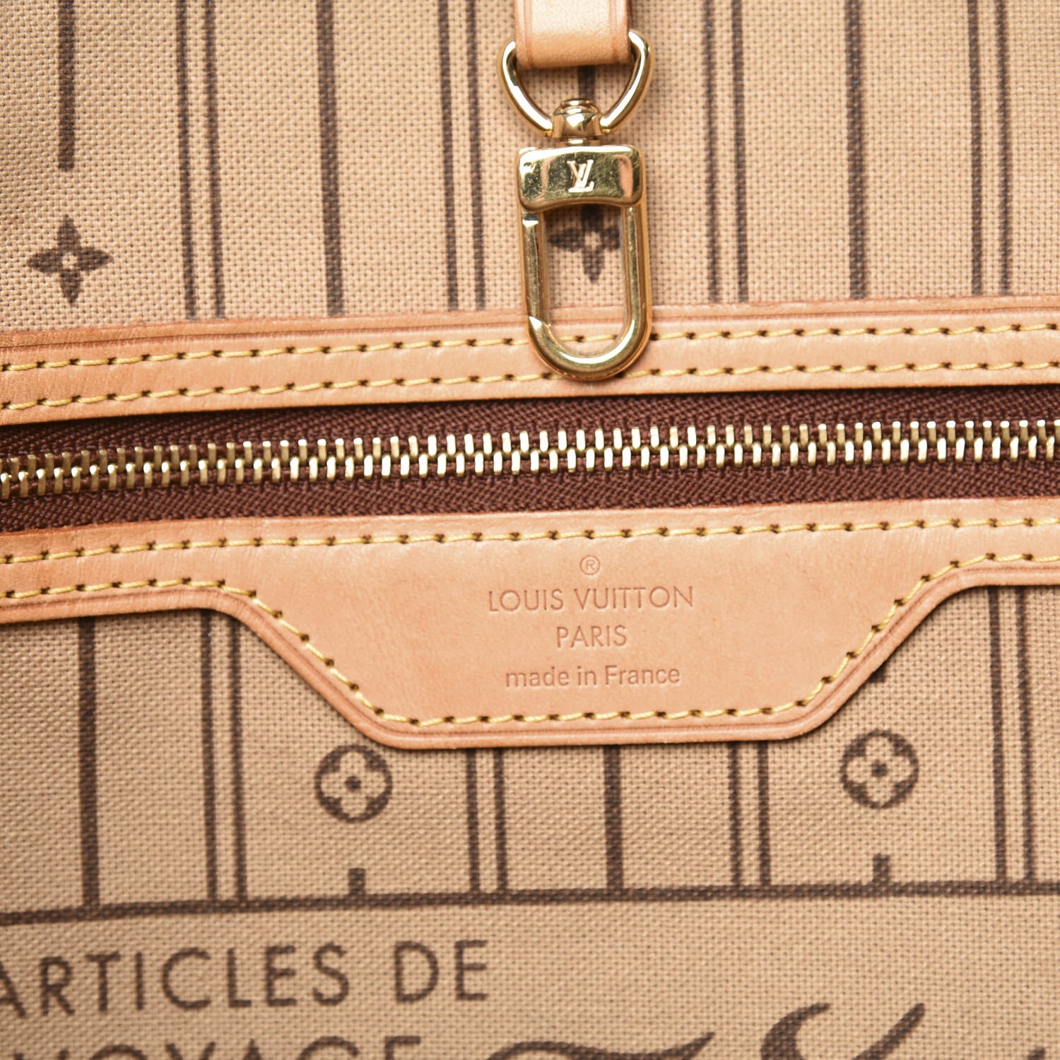 Louis Vuitton Monogram Neverfull MM 7 of 11