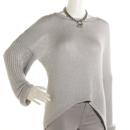 Chanel Pearl CC Padlock Necklace Silver 2 of 4