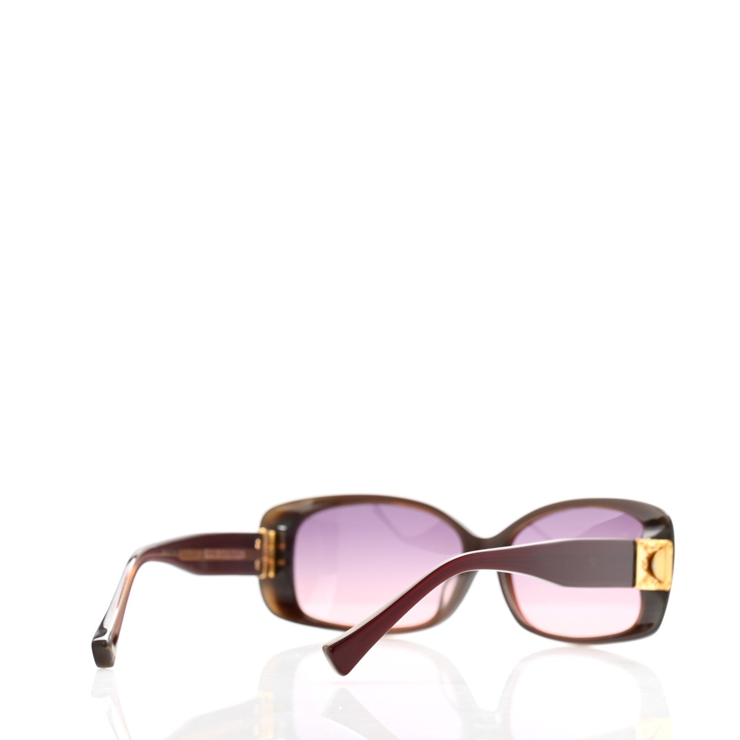 Louis Vuitton Acetate Soupcon GM Sunglasses Z0003E Glitter Honey 4 of 8