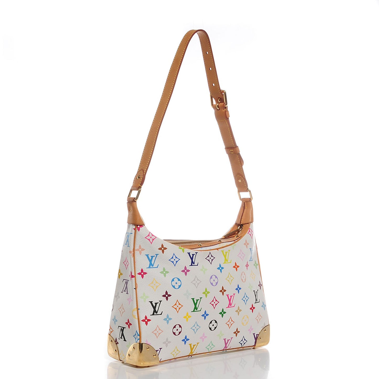 Monogram Multicolor Boulogne White