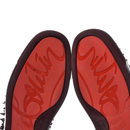 Christian Louboutin Patent Mens Roller Boat Pik Pik Flat Sneakers 43 Orthodoxe 10 of 13